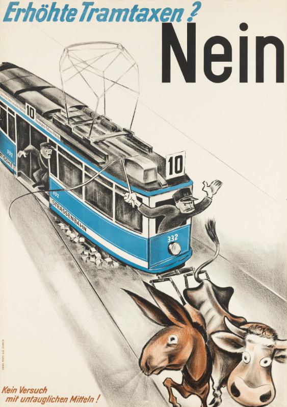 Erhöhte Tramtaxen? Nein - Kein Versuch mit untauglichen Mitteln!