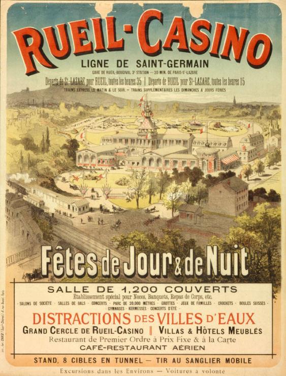 Rueil-Casino - Ligne de Saint-Germain - Fêtes de jour & de nuit - Distractions des villes d'eaux