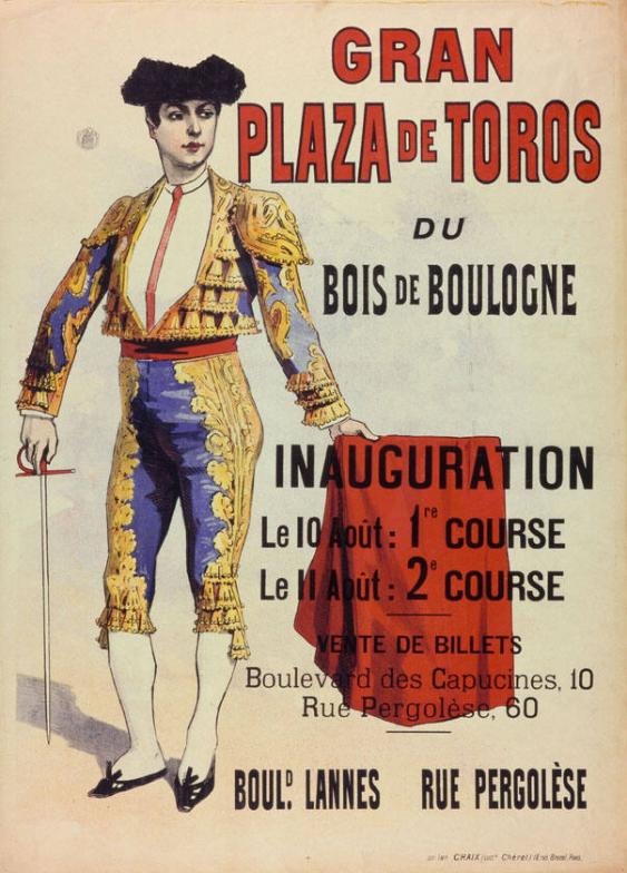 Gran plaza de toros du Bois de Boulogne - Inauguration