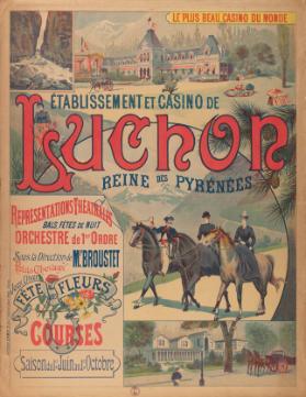 Établissement et casino de Luchon - Reine des Pyrénées