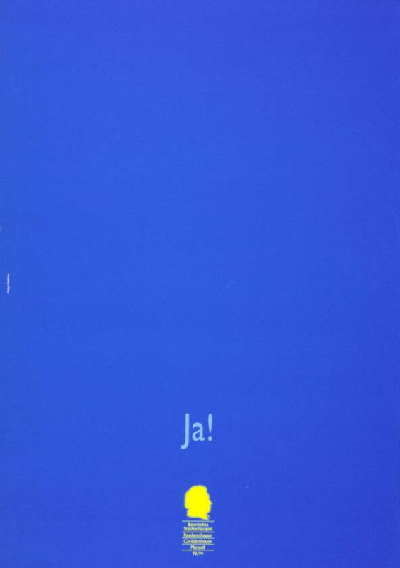 Ja! - Bayerisches Staatsschauspiel - Residenztheater - Cuviliéstheater - Marstall