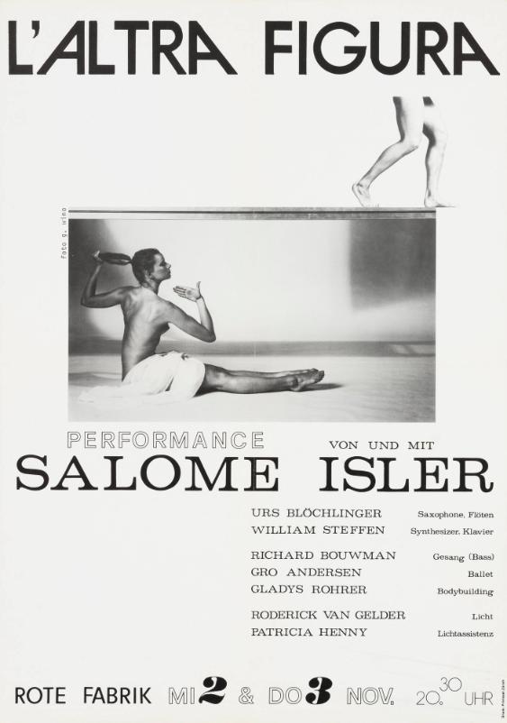 L'altra figura - Performance von und mit Salome Isler - Rote Fabrik