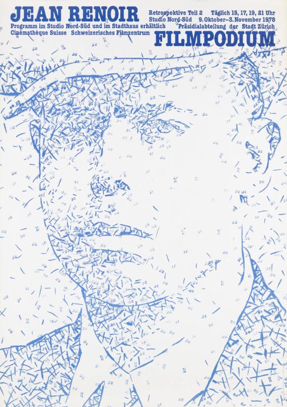 Jean Renoir - Retrospektive Teil 2 - Filmpodium - Präsidialabteilung der Stadt Zürich - Cinématèque Suisse - Schweiz. Filmzentrum - Cinematèque royale de Belgique