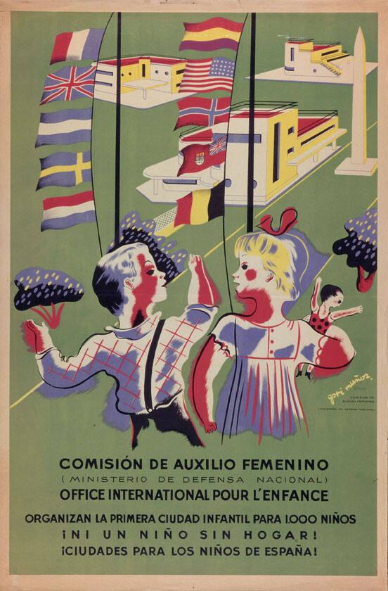 Comisión de Auxilio Femenino - Organizan la primera ciudad infantil para 1000 ninos