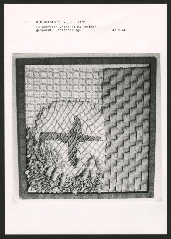 DER GEFANGENE VOGEL, 1972