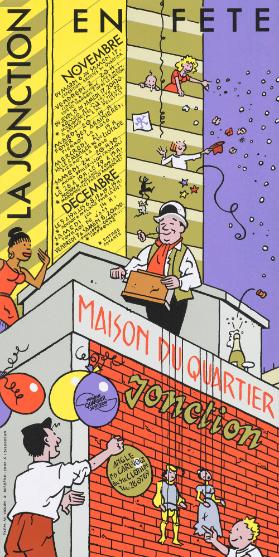 La Jonction en fête - Novembre - Décembre - Maison du quartier - Jonction