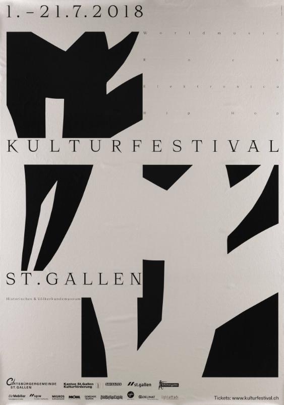 Kulturfestival St. Gallen - Worldmusic - Rock - Elekronika - Hip Hop - Historisches und Völkerkundemuseum