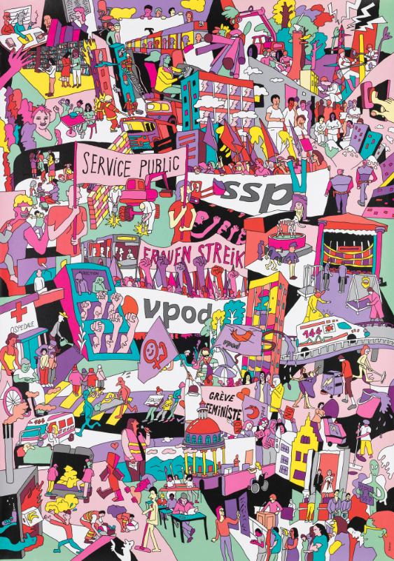 Service Public - SSP - VP- Grève feministe