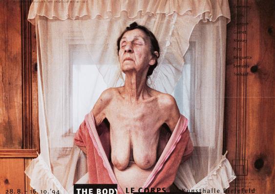 Le Corps - The Body - Kunsthalle Bielefeld - Cumming, Davis, Evergon, Garnet, Massey, Piitz, Ringuette, Samuels, Tenhaaf - 28.8.-16.10.94