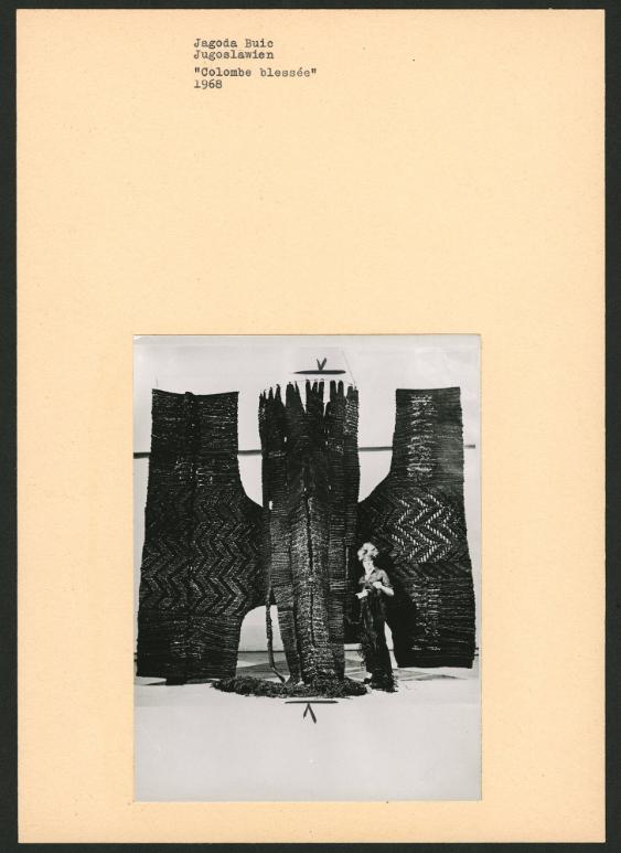 Jagoda Buic, Jugoslawien, "Colombe blessée", 1968