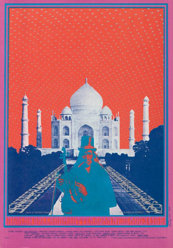 Charles Lloyd Quartet - West Coast natural Gas Co. - Tripping West to East - Avalon Ballroom - Family Dog Productions