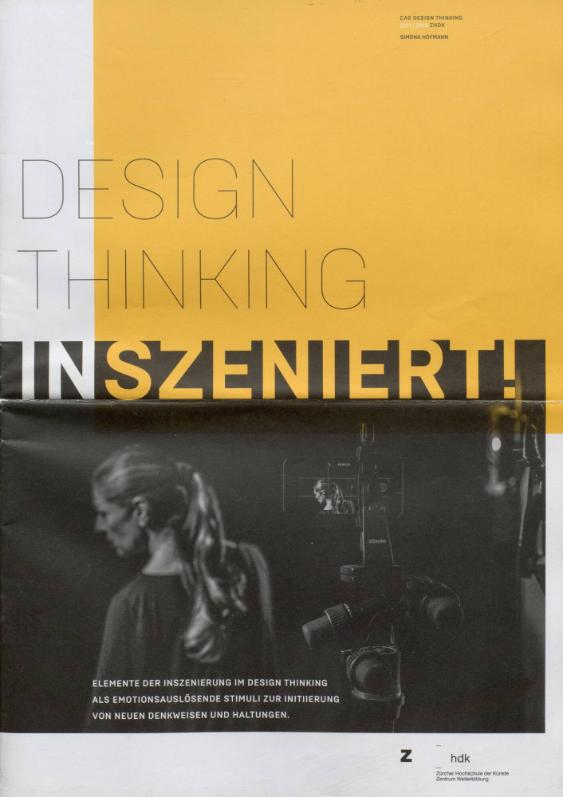 Design Thinking inszeniert!