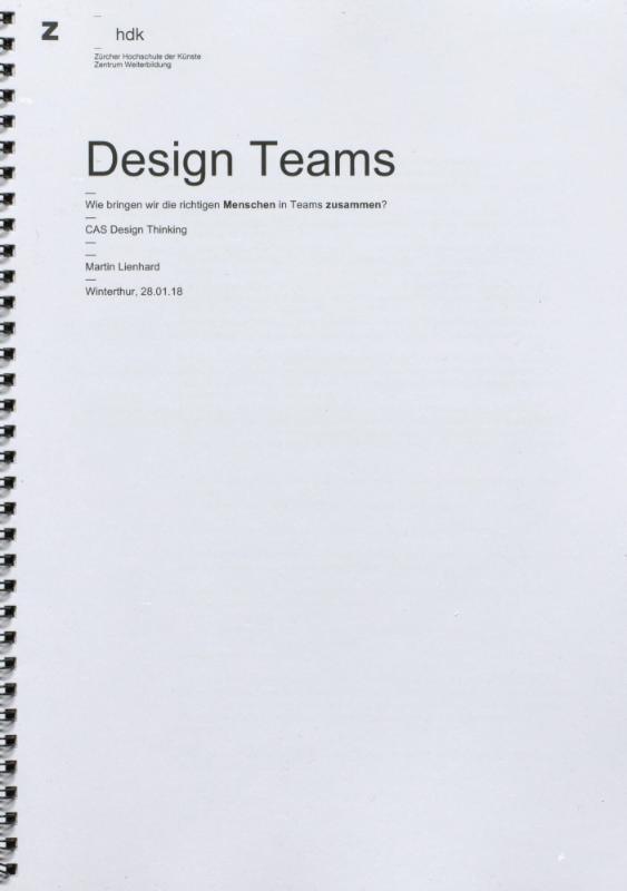 Design Teams