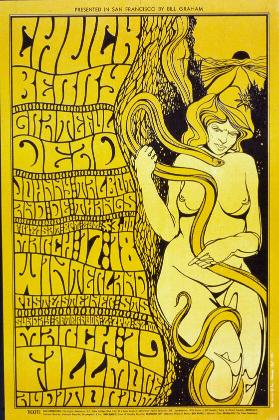 Presented in San Francisco by Bill Graham - Chuck Berry - Grateful Dead - Fillmore Auditorium
