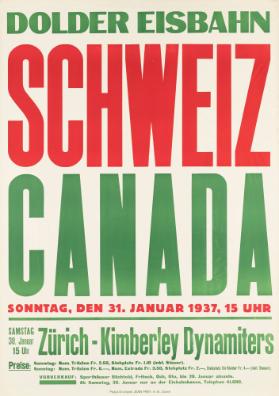 Dolder Eisbahn - Schweiz Canada
