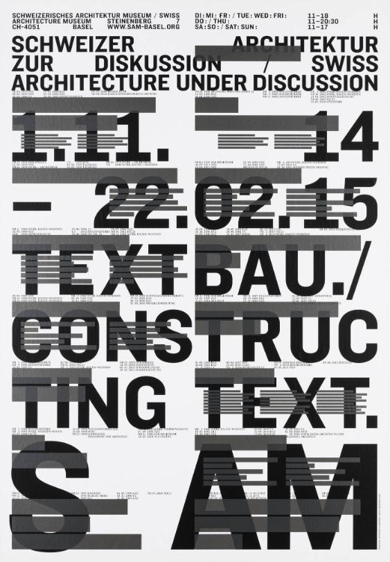 Textbau./Construction text. S AM