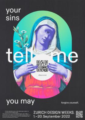 Your Sins - Tell Me - Whisper Secret - Zurich Design Weeks.