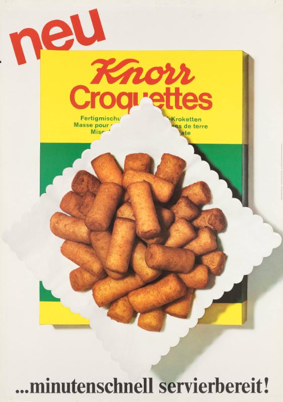 Neu - Knorr Croquettes...Minutenschnell servierbereit!