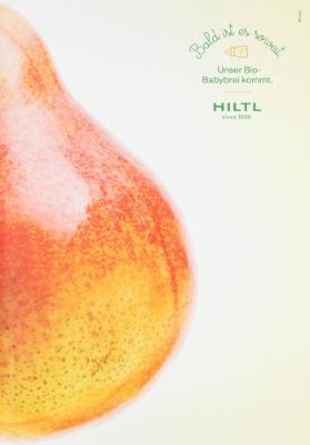 Bald ist es soweit. Unser Bio-Babybrei kommt. Hiltl - since 1898