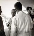 Fotoklasse 50 , Lehrer auf der Dachterrasse