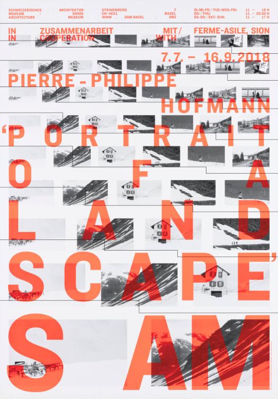 Pierre-Philippe Hofmann - Portrait of a Landscape  - S AM