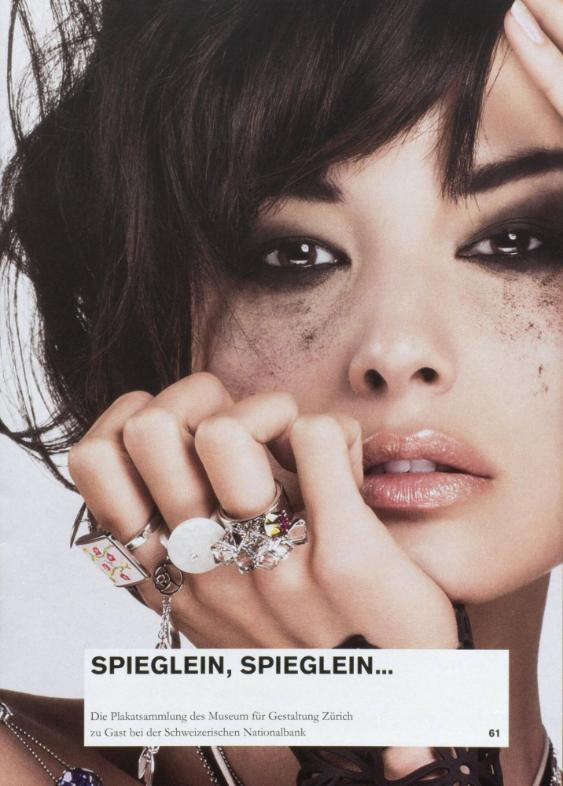 Spieglein, Spieglein...; Ausstellungspublikation; Die Plakatsammlung des Museum für Gestaltung …