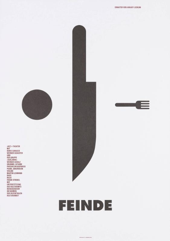Feinde - Einakter von Arkady Leokum
