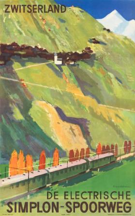Zwitserland - De Electrische Simplon-Spoorweg