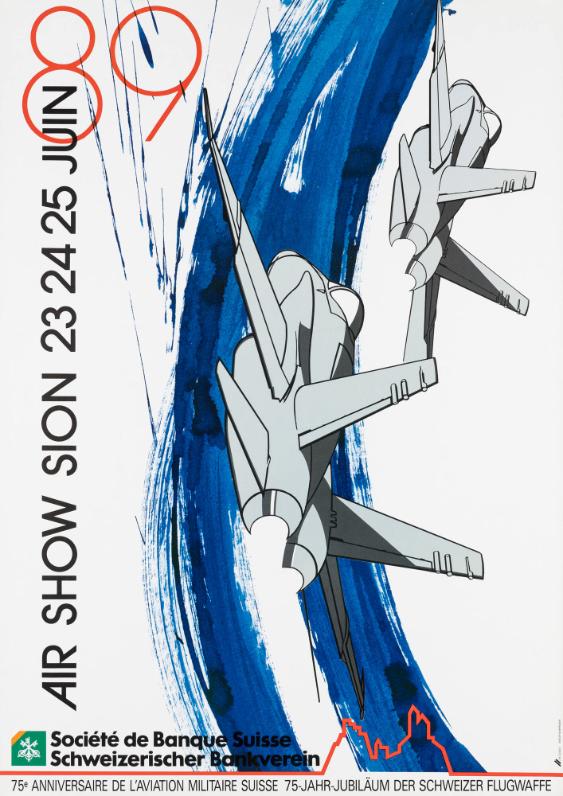 Air Show Sion - 75e Anniversaire de l'Aviation Militaire Suisse