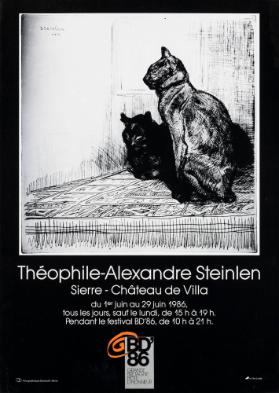 Théophile-Alexandre Steinlen - Sierre - Château de Villa - BD' 86