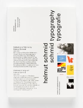 Helmut Schmid Typography