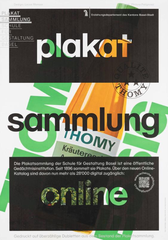 Plakatsammlung online - Plakatsammlung Schule für Gestaltung Basel