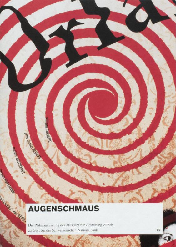 Augenschmaus; Ausstellungspublikation; Die Plakatsammlung des Museum für Gestaltung Zürich zu G…