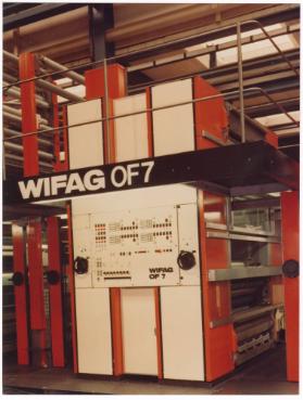 WIFAG OF7 Rotationsdruckermaschine