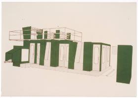Gehäusemodell WIFAG Rotationsdruckermaschine