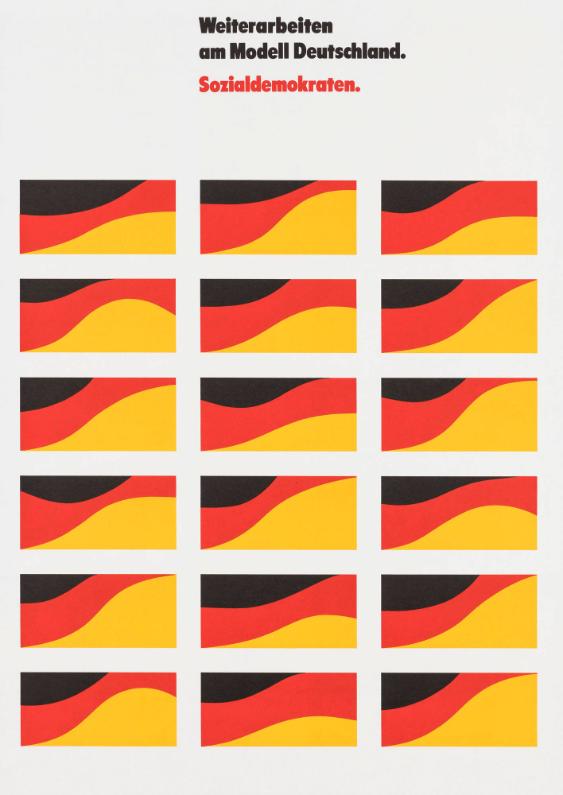 Weiterarbeiten am Modell Deutschland. Sozialdemokraten.