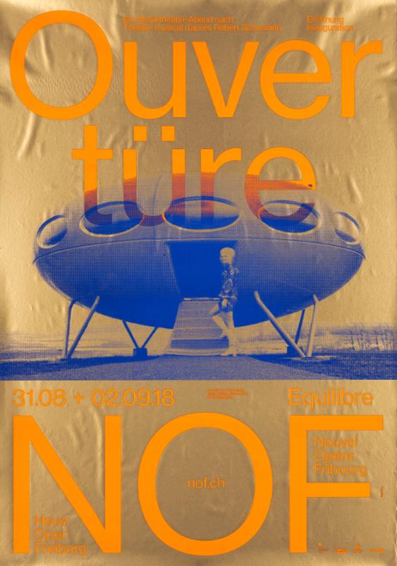 Ein Musiktheater-Abend nach - Théâtre musical d'apès Robert Schumann - Erföffnung Inauguration - Ouvertüre - Equilibre - NOF - Neue Oper Freiburg - Nouvel Opéra Fribourg