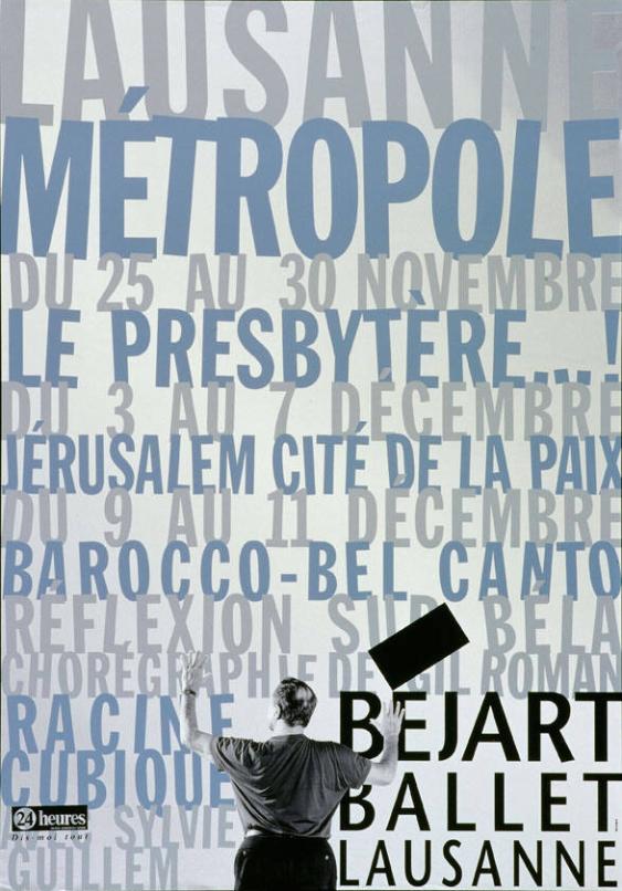 Lausanne Metropole - Le Presbytère - Jérusalem Cité de la paix (...) - Béjart Ballet Lausanne