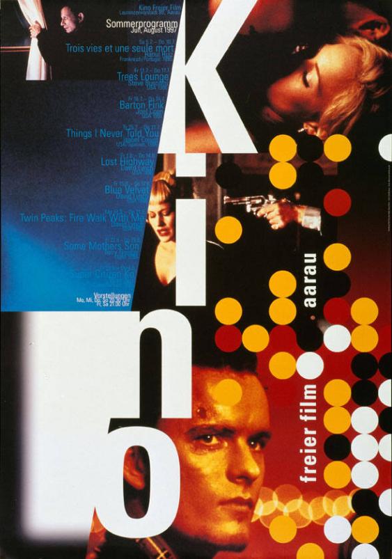 Kino - Freier Film Aarau - Sommerprogramm 1997