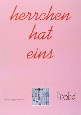 Herrchen hat eins - Wenn etwas fehlt, ist Bobo da. - Protoplast bobo