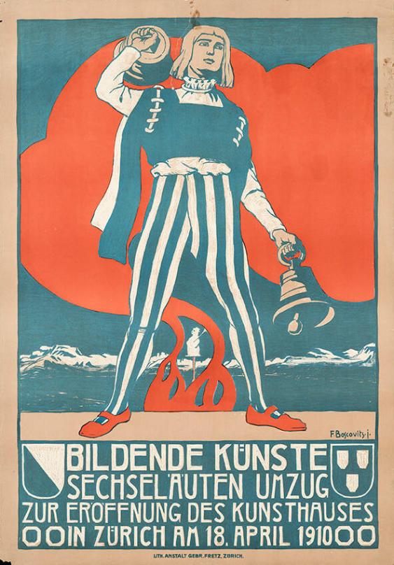 Bildende Künste - Sechseläuten Umzug zur Eröffnung des Kunsthauses