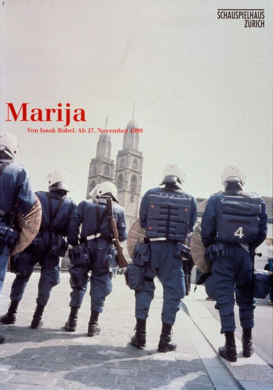 Marija - Von Isaak Babel - Ab 27. November 1999 - Schauspielhaus Zürich