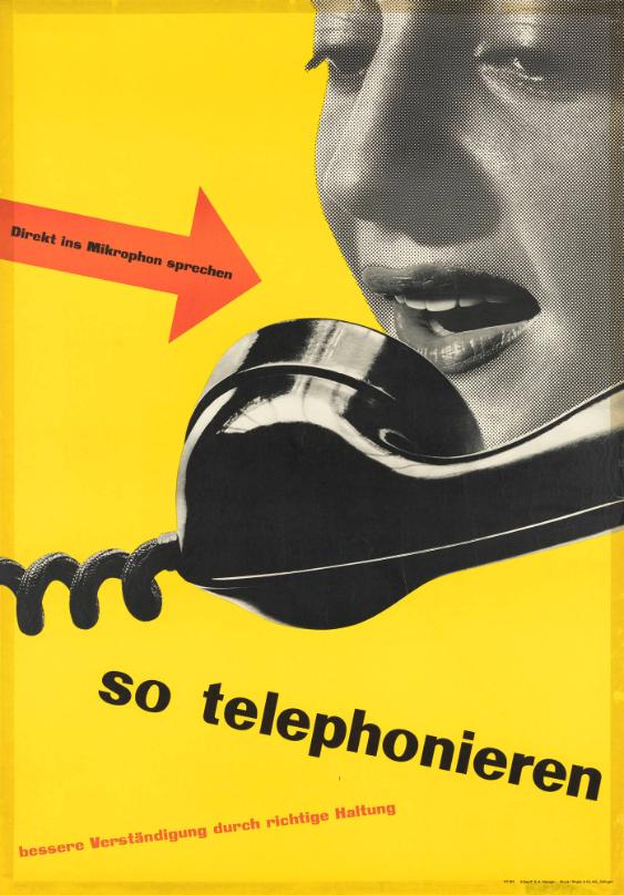 So telephonieren - direkt ins Mikrophon sprechen - bessere Verständigung durch richtige Haltung
