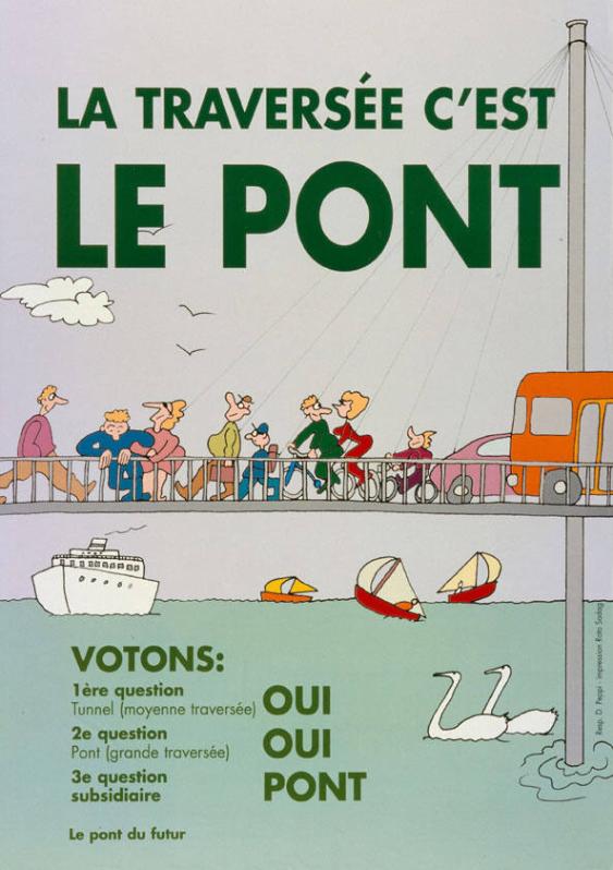 La traversée c'est le pont