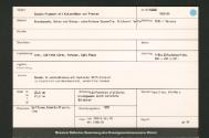 Inventarkarte KGS-1952-0020, Sammlungsdokumentation Kunstgewerbesammlung / Museum für Gestaltun…