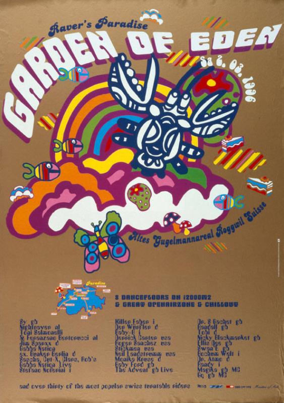 Raver's Paradise - Garden of Eden - Altes Gugelmannareal Roggwil Suisse