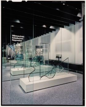 Ausstellungsraum der Glas Trösch AG in Bützberg