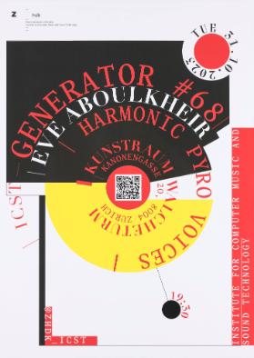 Generator #68 - Eve Aboulkheir - Harmonic Pyro Voices - Kunstraum Walcheturm - ZHdK - ICCST