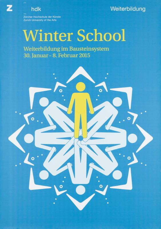 ZHdK - Zürcher Hochschule der Künste - Weiterbildung - Winter School - Weiterbildung im Bausteinsystem