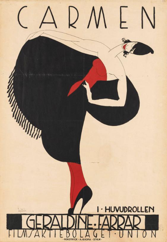 Carmen - Geraldine Farrar - Filmsaktiebolaget Union
